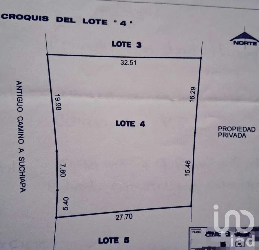 Terreno en Venta en Terán, Tuxtla Gutiérrez, Chiapas | NEX-272178 | iad México | Foto 2 de 19