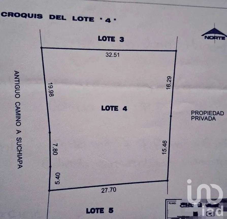 Terreno en Venta en Terán, Tuxtla Gutiérrez, Chiapas | NEX-290649 | iad México | Foto 2 de 30