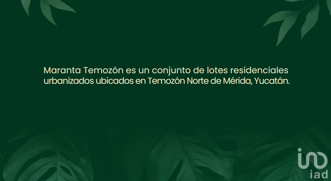 Terreno en Venta en Temozon Norte, Mérida, Yucatán | NEX-228912 | iad México | Foto 2 de 4