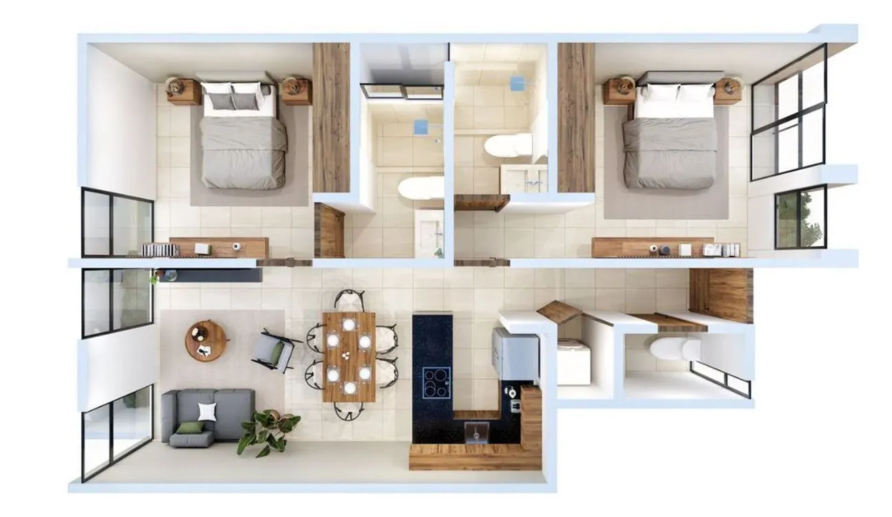 Departamento en Venta en Santa Gertrudis Copo, Mérida, Yucatán | NEX-228916 | iad México | Foto 8 de 12