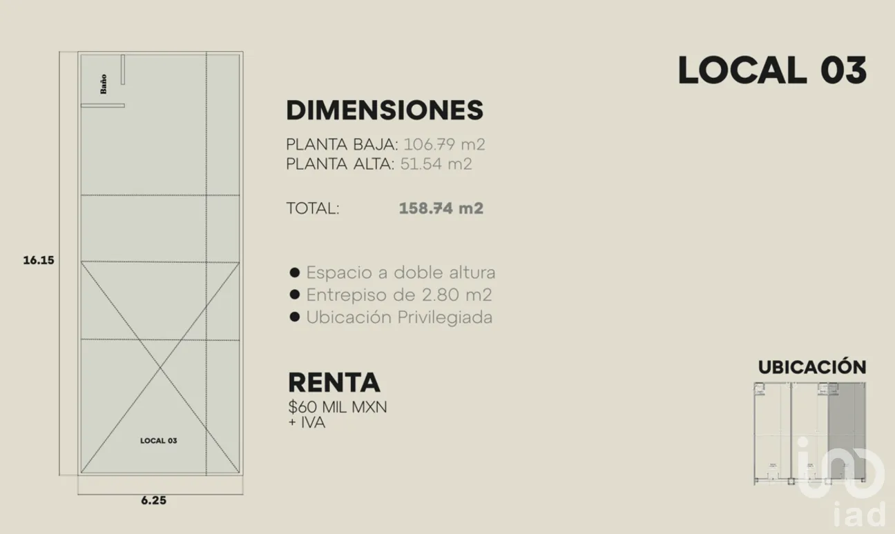 Local en Renta en México Norte, Mérida, Yucatán | NEX-272781 | iad México | Foto 5 de 7