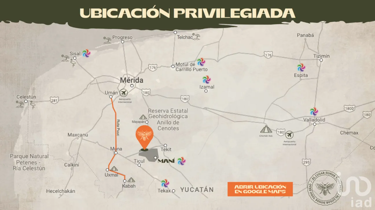Terreno en Venta en Mani, Maní, Yucatán | NEX-227767 | iad México | Foto 5 de 9