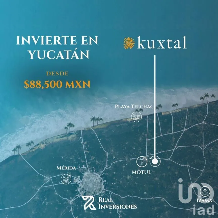 Terreno en Venta en Motul de Carrillo Puerto Centro, Motul, Yucatán | NEX-228233 | iad México | Foto 10 de 10