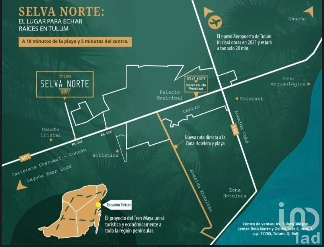 Departamento en Venta en Tulum Centro, Tulum, Quintana Roo | NEX-271998 | iad México | Foto 2 de 4