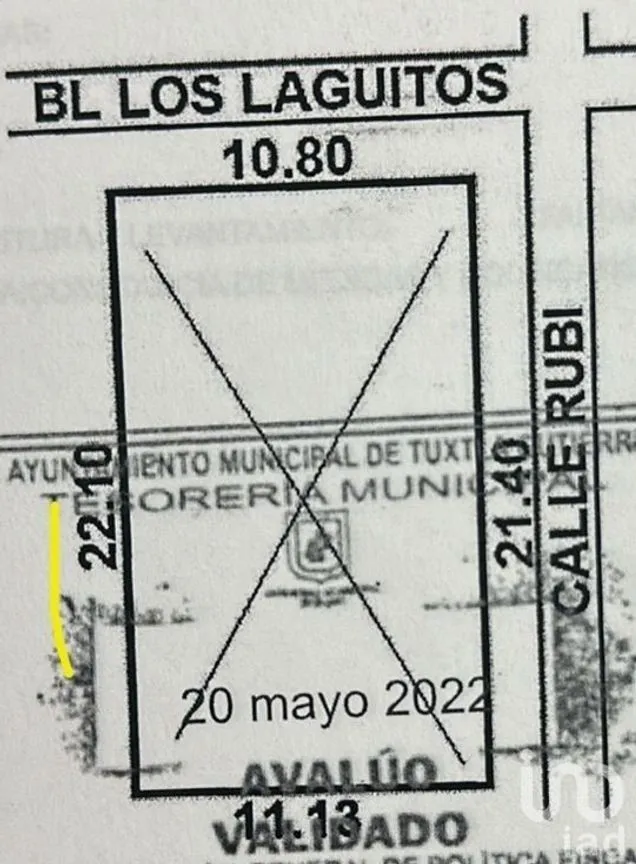 Terreno en Renta en Los Laguitos, Tuxtla Gutiérrez, Chiapas | NEX-228349 | iad México | Foto 11 de 11