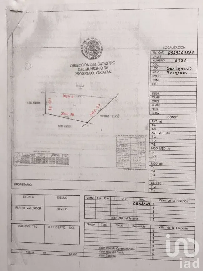 Terreno en Venta en San Ignacio, Progreso, Yucatán | NEX-266461 | iad México | Foto 1 de 1