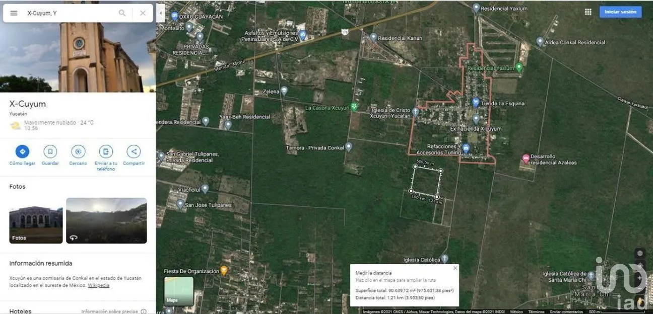 Terreno en Venta en X-Cuyum, Conkal, Yucatán | NEX-266493 | iad México | Foto 1 de 2