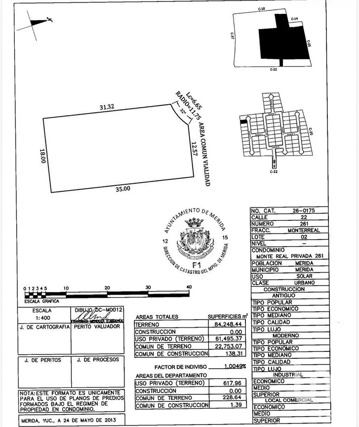 Terreno en Venta en Monterreal, Mérida, Yucatán | NEX-289000 | iad México | Foto 2 de 2