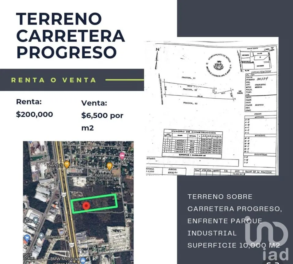 Terreno en Venta en Xcanatún, Mérida, Yucatán | NEX-293852 | iad México | Foto 2 de 2