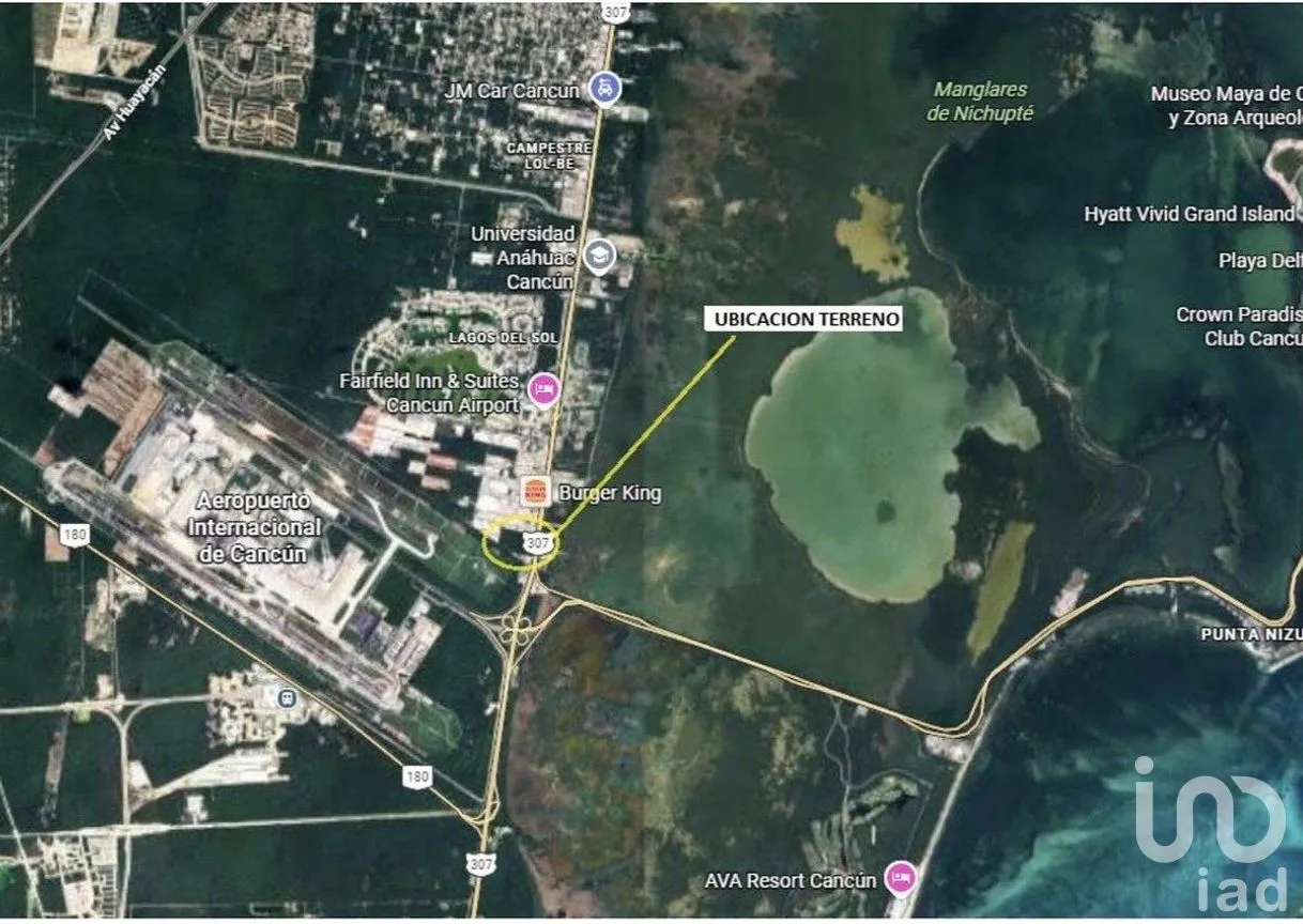 Terreno en Venta en Puerto Morelos, Puerto Morelos, Quintana Roo | NEX-293972 | iad México | Foto 1 de 3