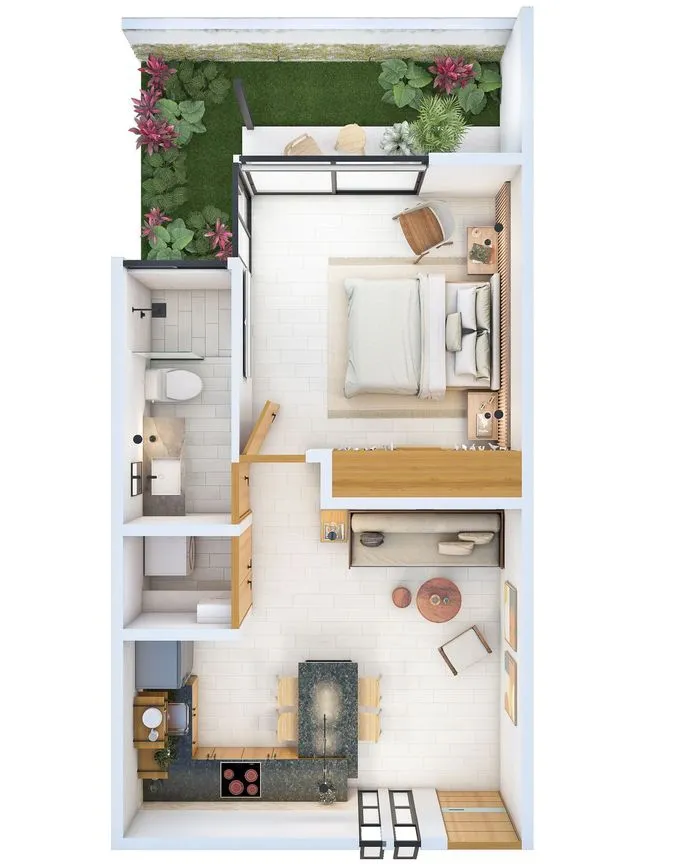 Departamento en Venta en Dzityá, Mérida, Yucatán | NEX-227407 | iad México | Foto 11 de 12