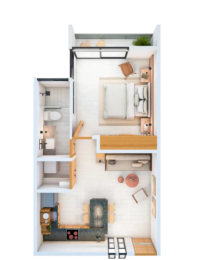 Departamento en Venta en Dzityá, Mérida, Yucatán | NEX-227407 | iad México | Foto 12 de 12