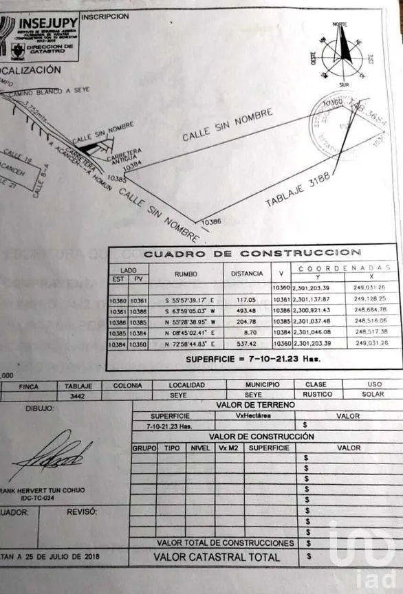Terreno en Venta en Seyé, Seyé, Yucatán | NEX-267330 | iad México | Foto 3 de 5