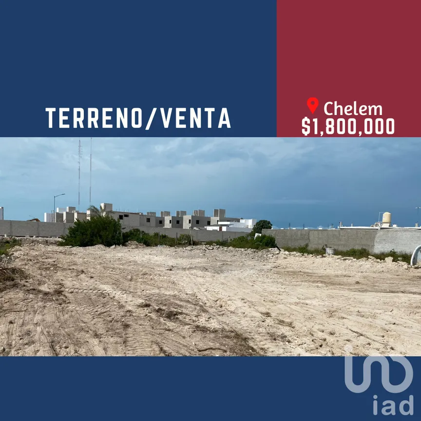 Terreno en Venta en Chelem, Progreso, Yucatán | NEX-107843 | iad México | Foto 1 de 6