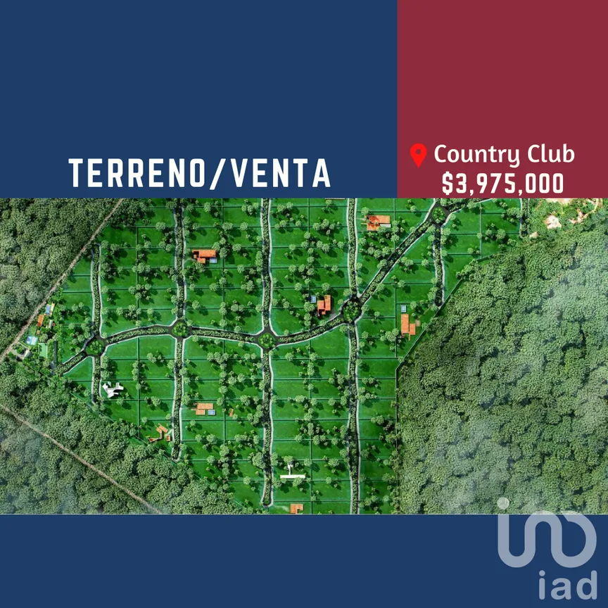 Terreno en Venta en Yucatán Country Club, Mérida, Yucatán | NEX-230345 | iad México | Foto 1 de 13