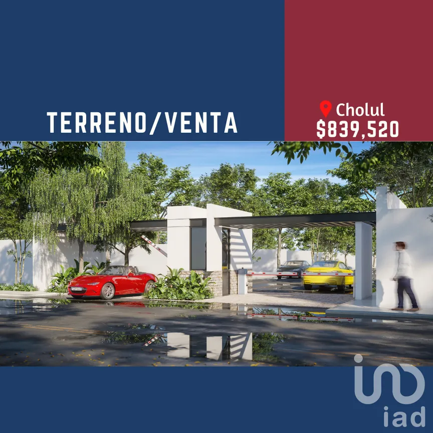 Terreno en Venta en Cholul, Mérida, Yucatán | NEX-230374 | iad México | Foto 1 de 10