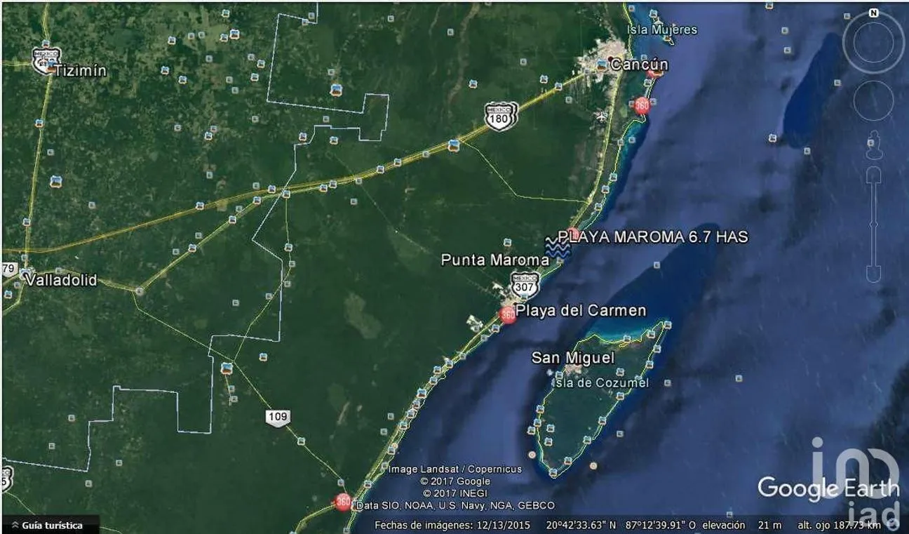 Terreno en Venta en Puerto Morelos, Puerto Morelos, Quintana Roo | NEX-230663 | iad México | Foto 5 de 11