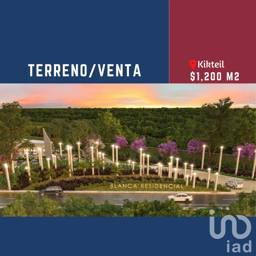 Terreno en Venta en Kikteil, Mérida, Yucatán | NEX-230665 | iad México | Foto 1 de 10
