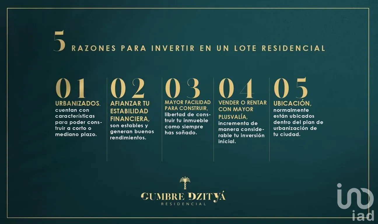 Terreno en Venta en Dzityá, Mérida, Yucatán | NEX-230668 | iad México | Foto 7 de 17
