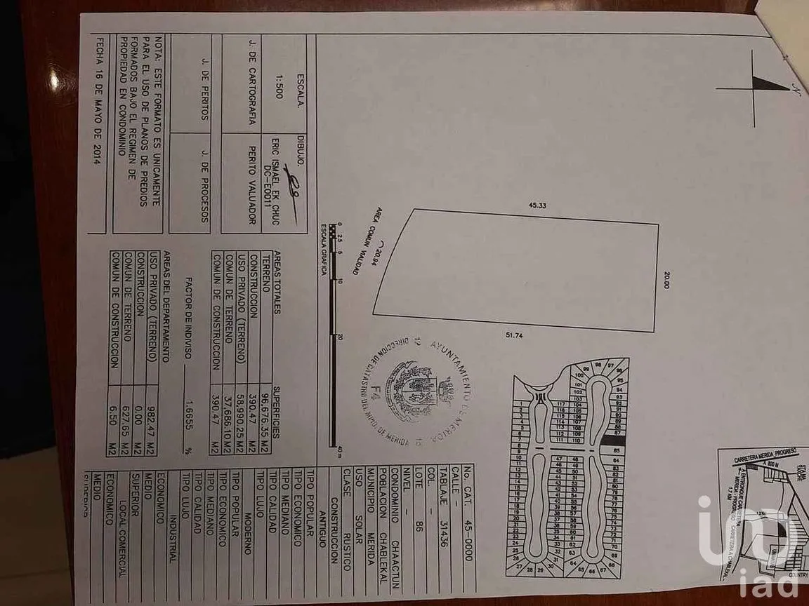 Terreno en Venta en Dzibilchaltún, Mérida, Yucatán | NEX-230677 | iad México | Foto 2 de 6