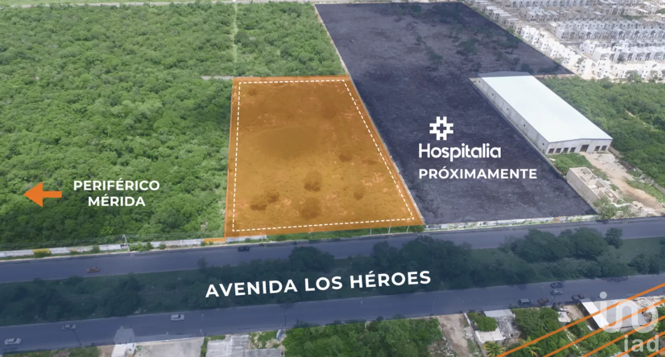 Terreno en Renta en Los Héroes, Mérida, Yucatán | NEX-230727 | iad México | Foto 4 de 6