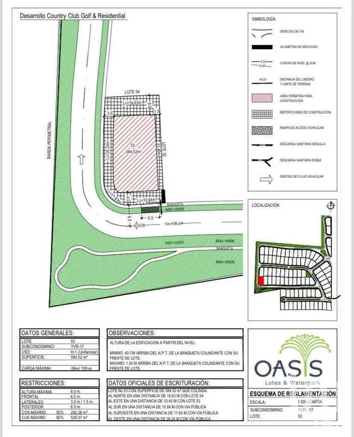 Terreno en Venta en Yucatán Country Club, Mérida, Yucatán | NEX-231078 | iad México | Foto 2 de 9