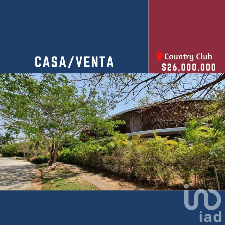 Casa en Venta en Yucatán Country Club, Mérida, Yucatán | NEX-276639 | iad México | Foto 1 de 10