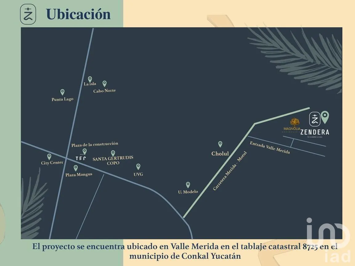 Terreno en Venta en Conkal, Conkal, Yucatán | NEX-276655 | iad México | Foto 7 de 8