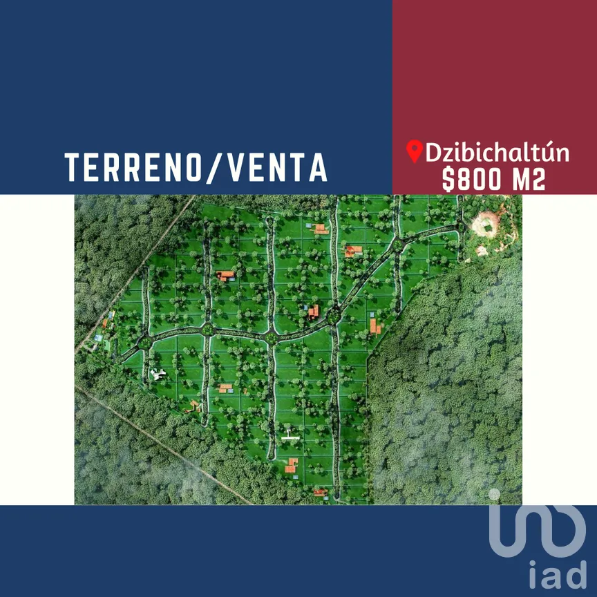 Terreno en Venta en Dzibilchaltún, Mérida, Yucatán | NEX-276678 | iad México | Foto 1 de 16