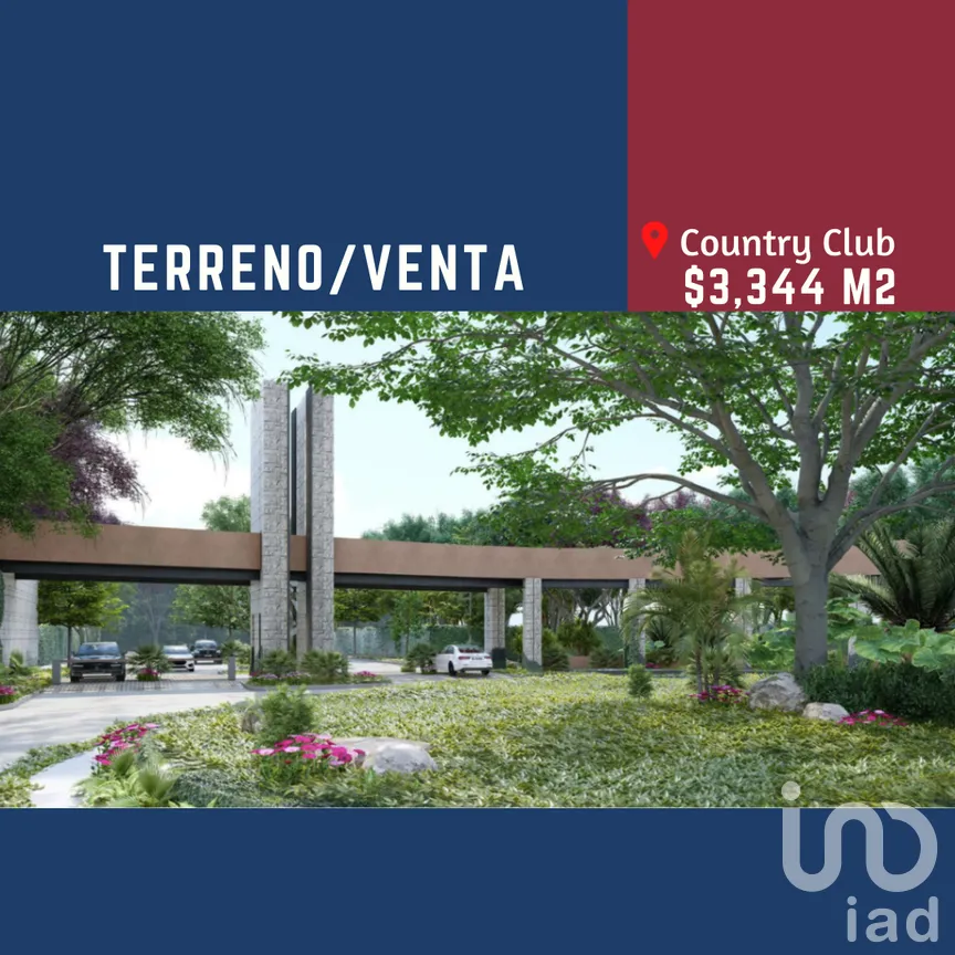 Terreno en Venta en Yucatán Country Club, Mérida, Yucatán | NEX-276680 | iad México | Foto 1 de 9