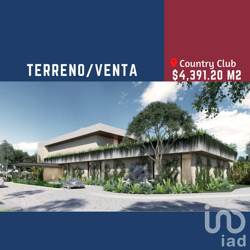 Terreno en Venta en Yucatán Country Club, Mérida, Yucatán | NEX-276682 | iad México | Foto 1 de 22