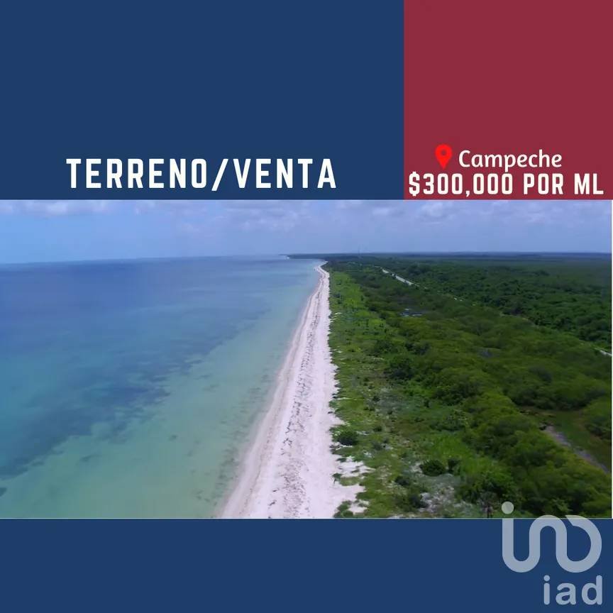 Terreno en Venta en Malecón, Champotón, Campeche | NEX-276693 | iad México | Foto 1 de 8