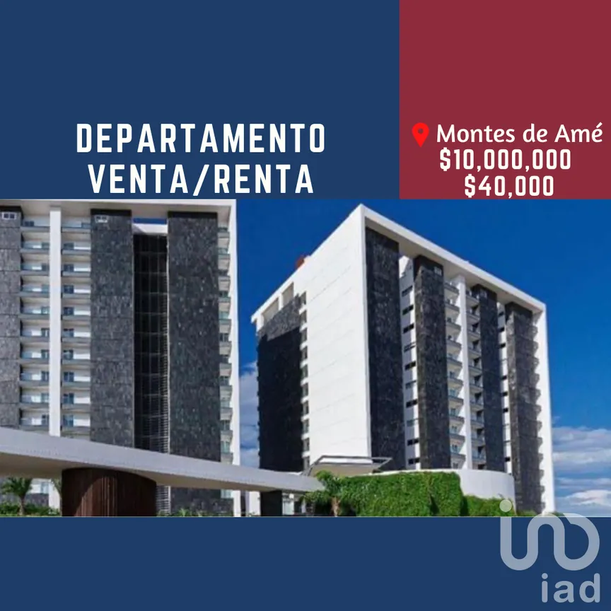 Departamento en Renta en Montes de Ame, Mérida, Yucatán | NEX-81070 | iad México | Foto 1 de 11