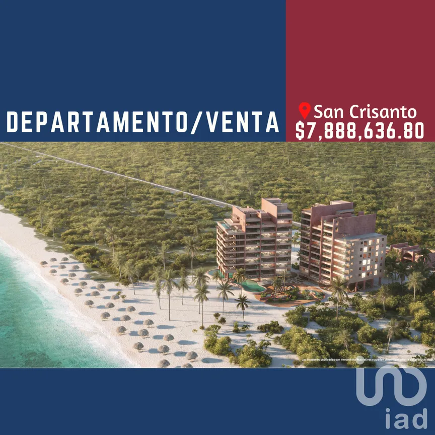 Departamento en Venta en San Crisanto, Sinanché, Yucatán | NEX-81984 | iad México | Foto 1 de 11