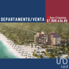 NEX-81984 - Departamento en Venta, con 3 recamaras, con 3 baños, con 201 m2 de construcción en San Crisanto, CP 97424, Yucatán.