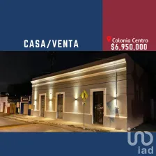 NEX-82667 - Casa en Venta, con 1 recamara, con 2 baños, con 400 m2 de construcción en Mérida Centro, CP 97000, Yucatán.