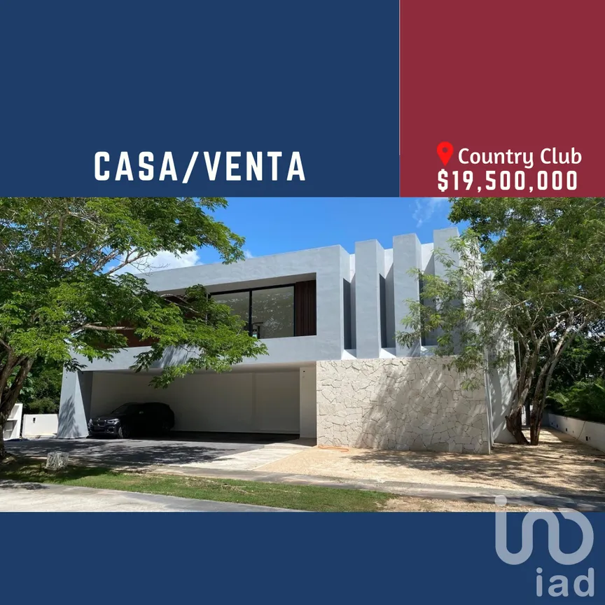 Casa en Venta en Yucatán Country Club, Mérida, Yucatán | NEX-84963 | iad México | Foto 1 de 29