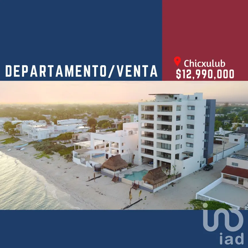 Departamento en Venta en Chicxulub, Chicxulub Pueblo, Yucatán