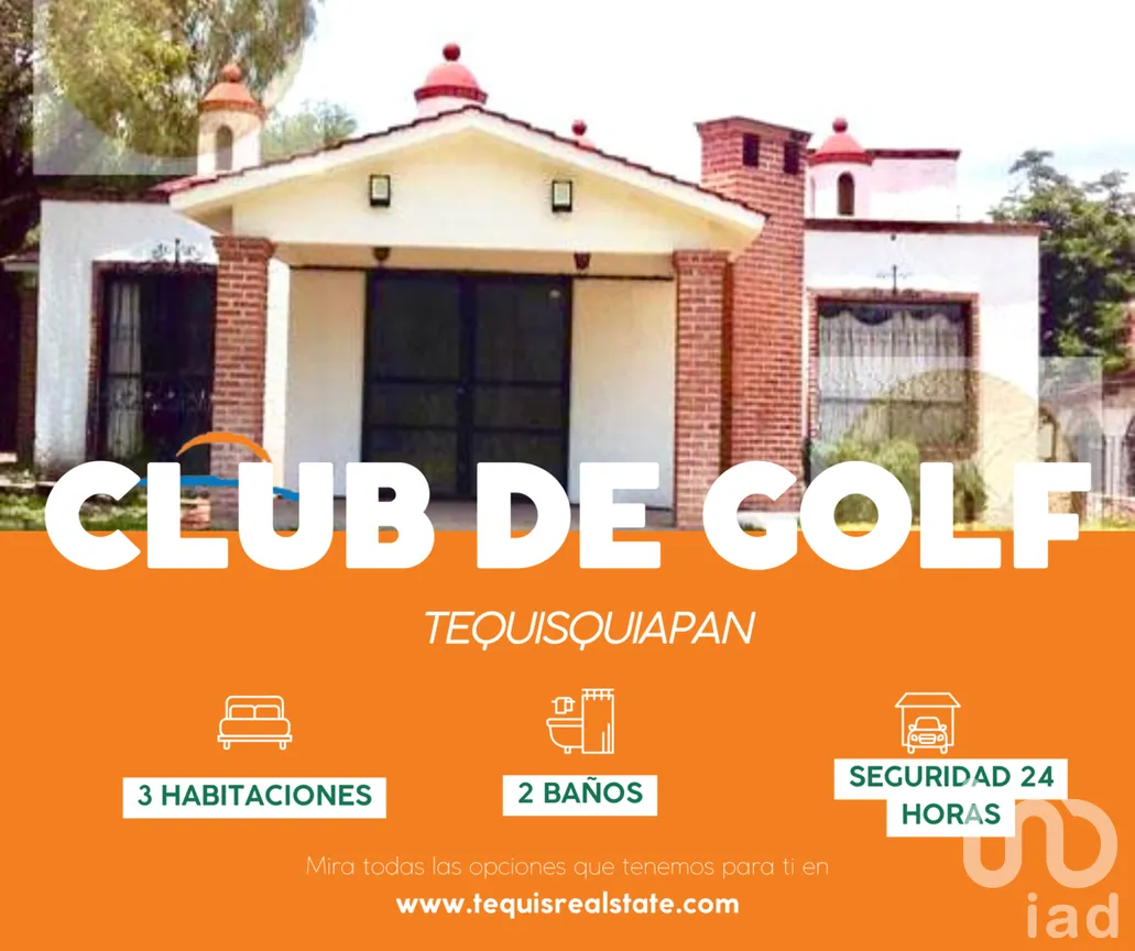 Casa en Renta en Club de Golf Tequisquiapan, Tequisquiapan, Querétaro | NEX-293861 | iad México | Foto 1 de 15