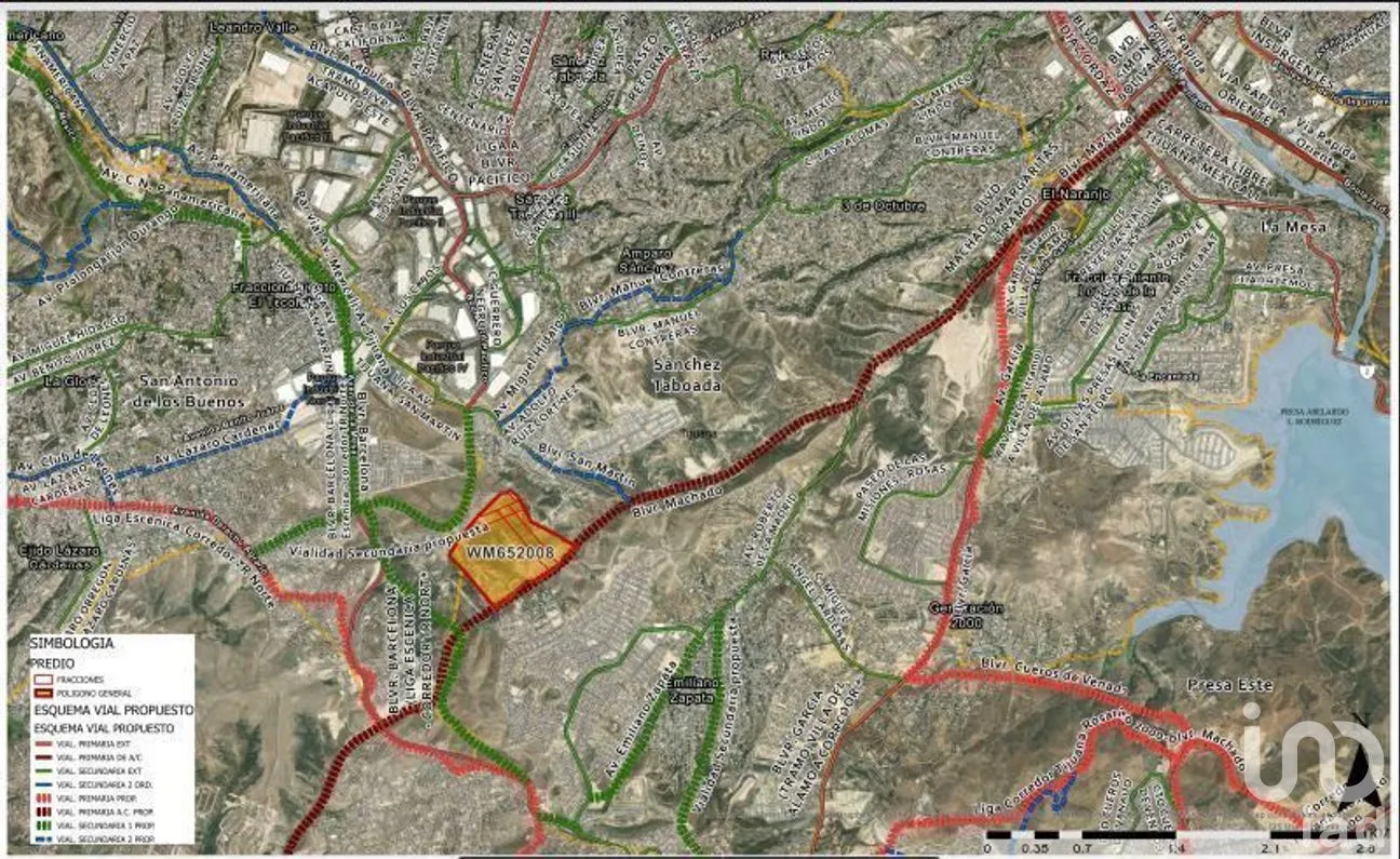 Terreno en Venta en Cañón del Sainz, Tijuana, Baja California | NEX-230462 | iad México | Foto 16 de 16