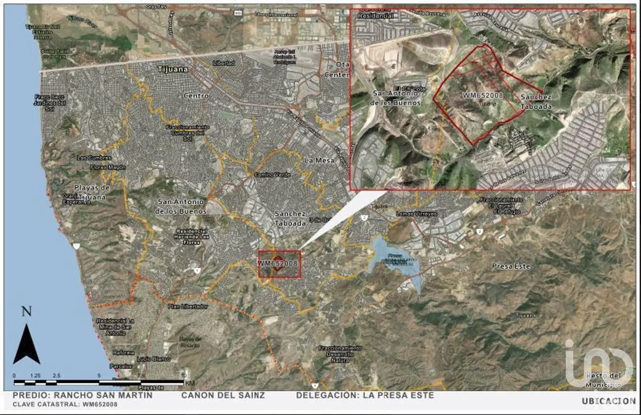 Terreno en Venta en Cañón del Sainz, Tijuana, Baja California | NEX-230462 | iad México | Foto 10 de 16