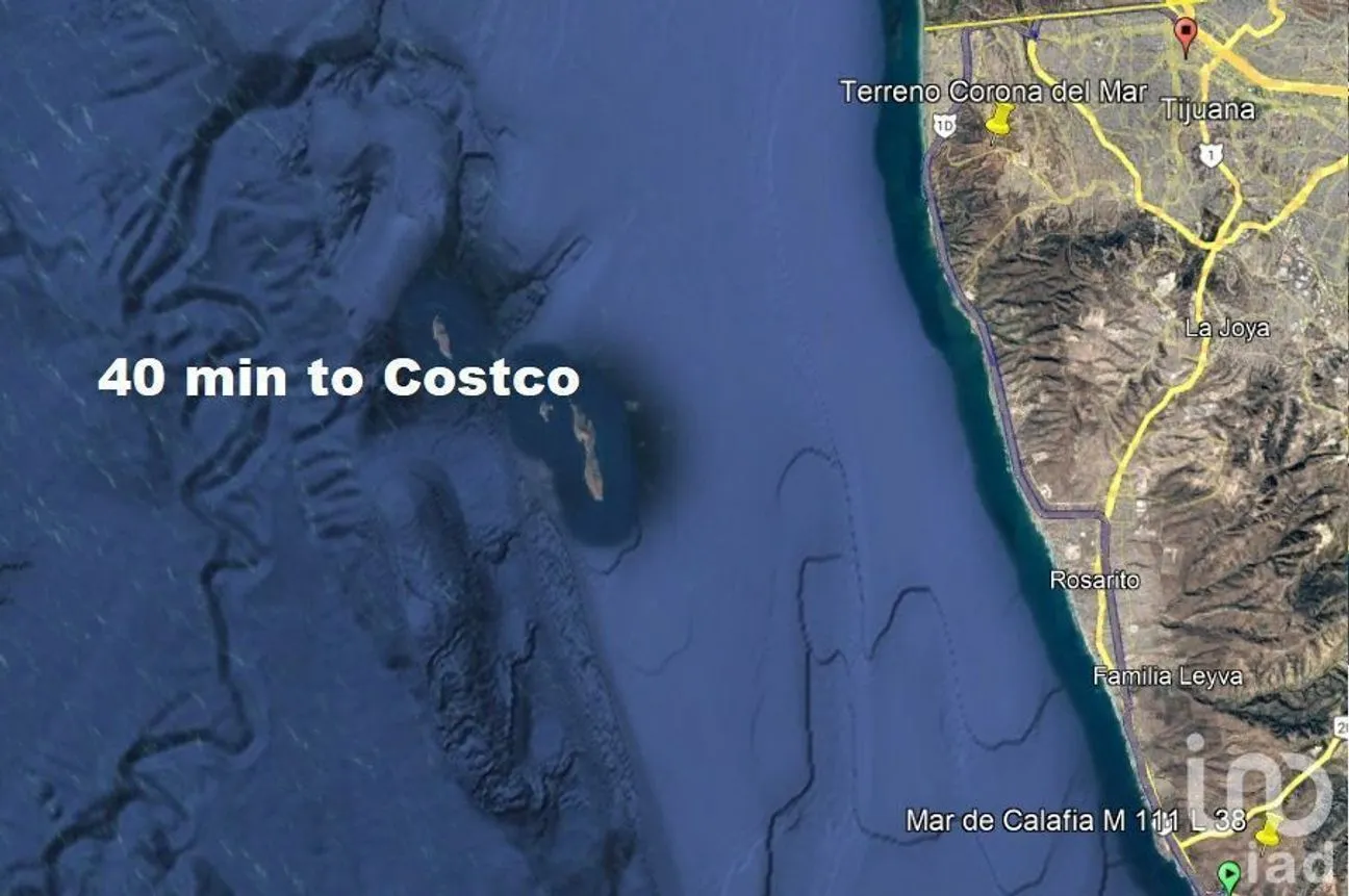 Terreno en Venta en Mar de Calafia, Playas de Rosarito, Baja California | NEX-230475 | iad México | Foto 3 de 33