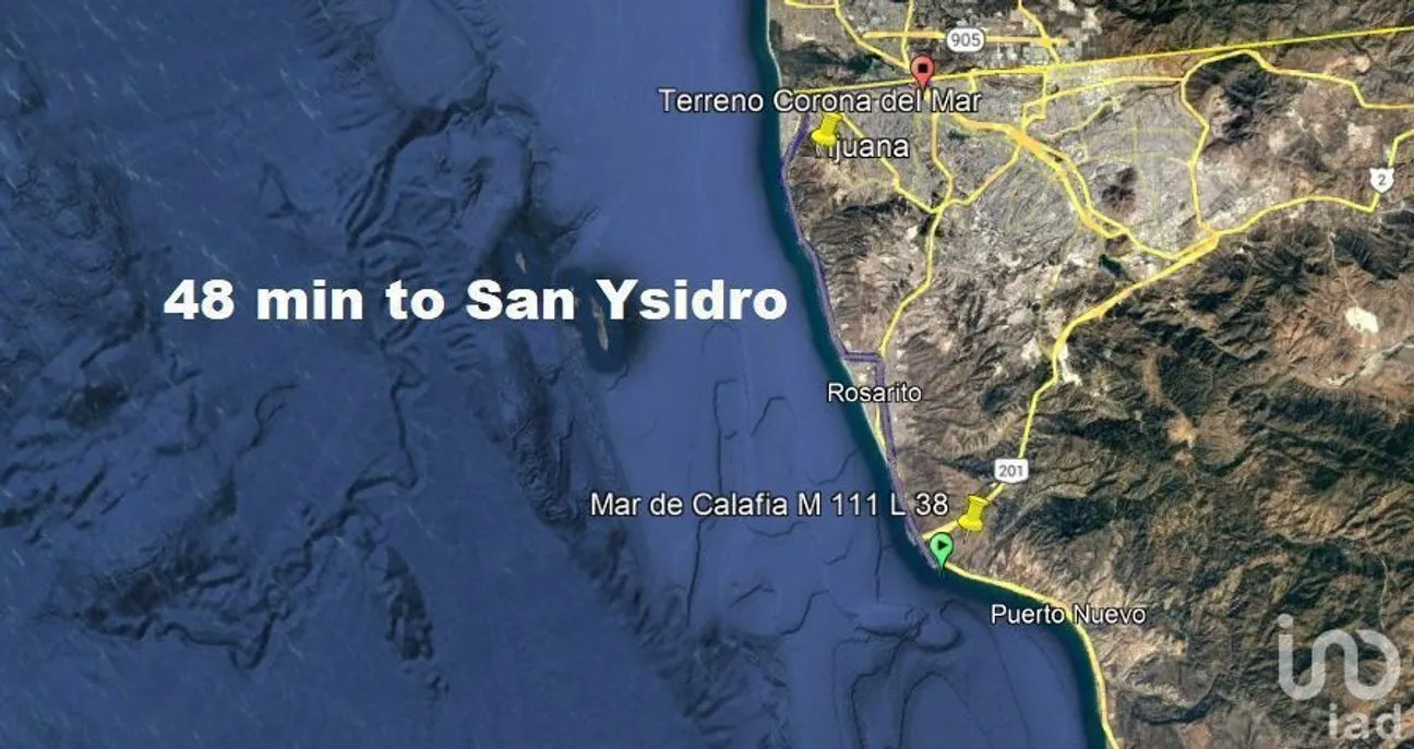 Terreno en Venta en Mar de Calafia, Playas de Rosarito, Baja California | NEX-230478 | iad México | Foto 18 de 47