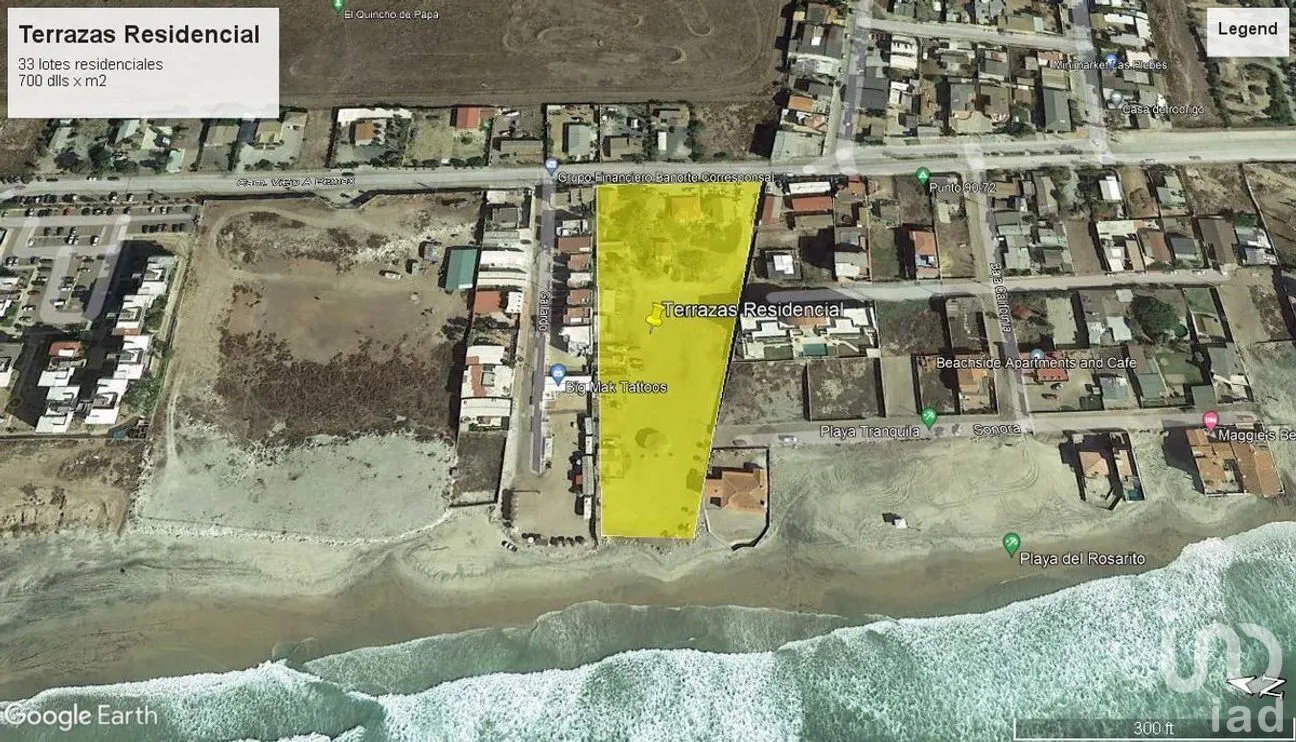 Terreno en Venta en Obrera, Playas de Rosarito, Baja California | NEX-230482 | iad México | Foto 2 de 17