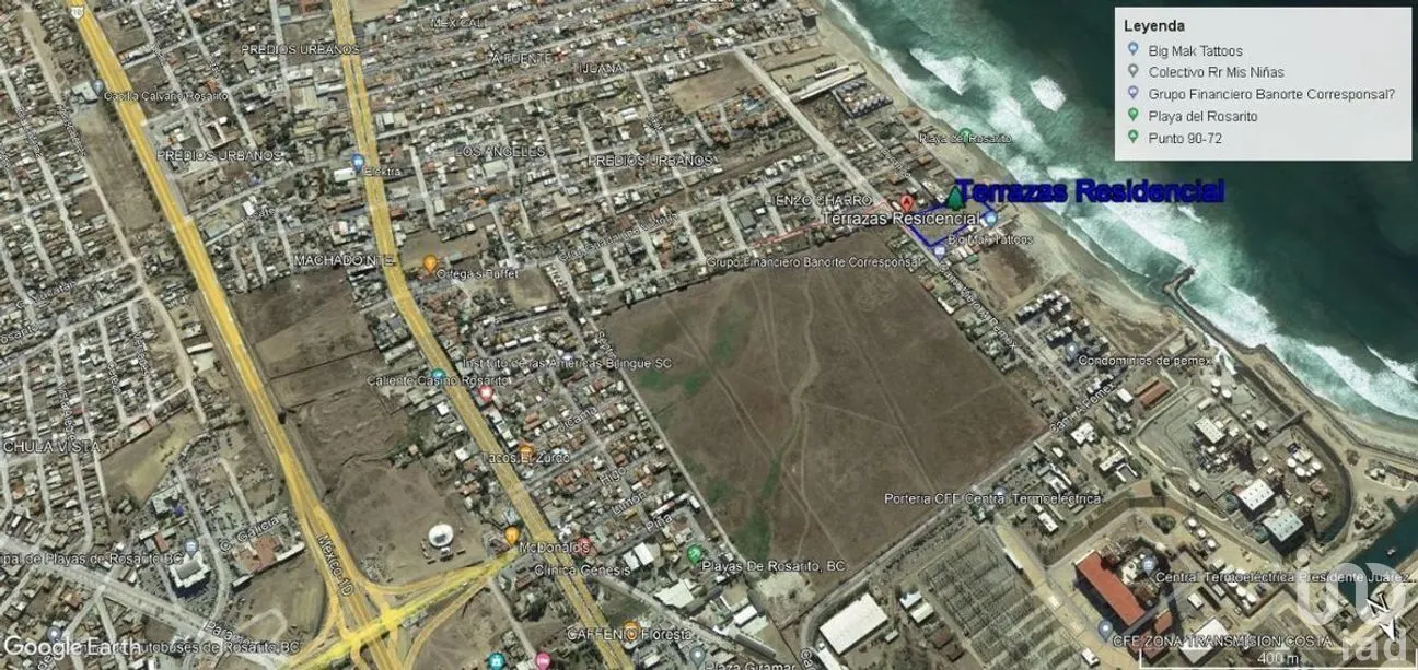 Terreno en Venta en Miramar, Playas de Rosarito, Baja California | NEX-230490 | iad México | Foto 12 de 12