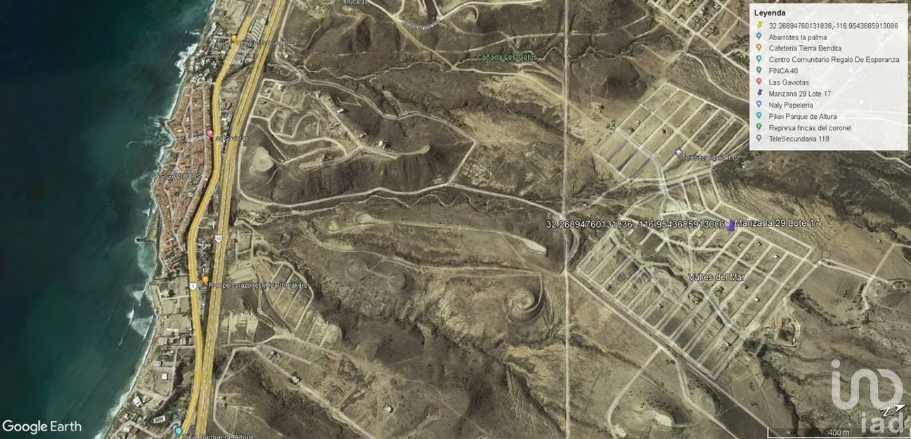 Terreno en Venta en V Municipio, Playas de Rosarito, Baja California | NEX-230492 | iad México | Foto 16 de 16