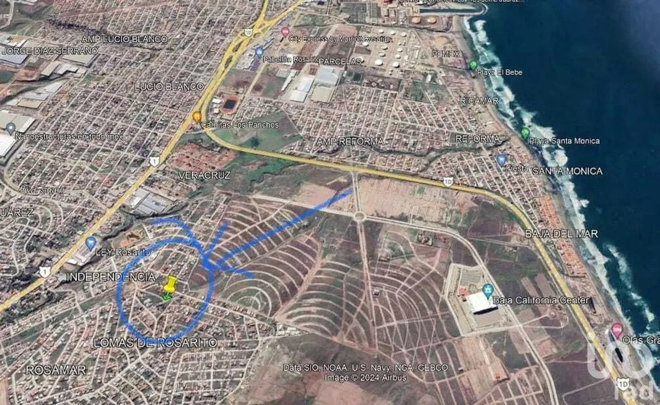 Terreno en Venta en Lomas de Rosarito, Playas de Rosarito, Baja California | NEX-230603 | iad México | Foto 15 de 17