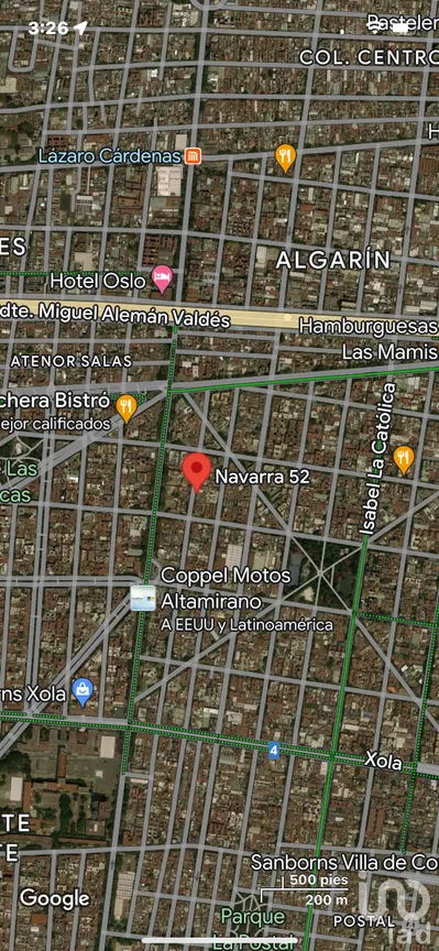 Terreno en Venta en Álamos, Benito Juárez, Ciudad de México | NEX-276132 | iad México | Foto 4 de 5