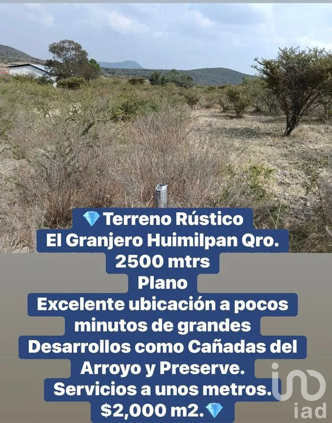 Terreno en Venta en La Ceja, Huimilpan, Querétaro | NEX-278931 | iad México | Foto 11 de 13