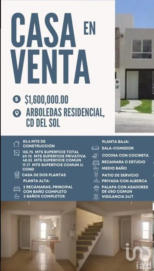 Casa en Venta en Ciudad del Sol, Querétaro, Querétaro | NEX-288141 | iad México | Foto 24 de 27